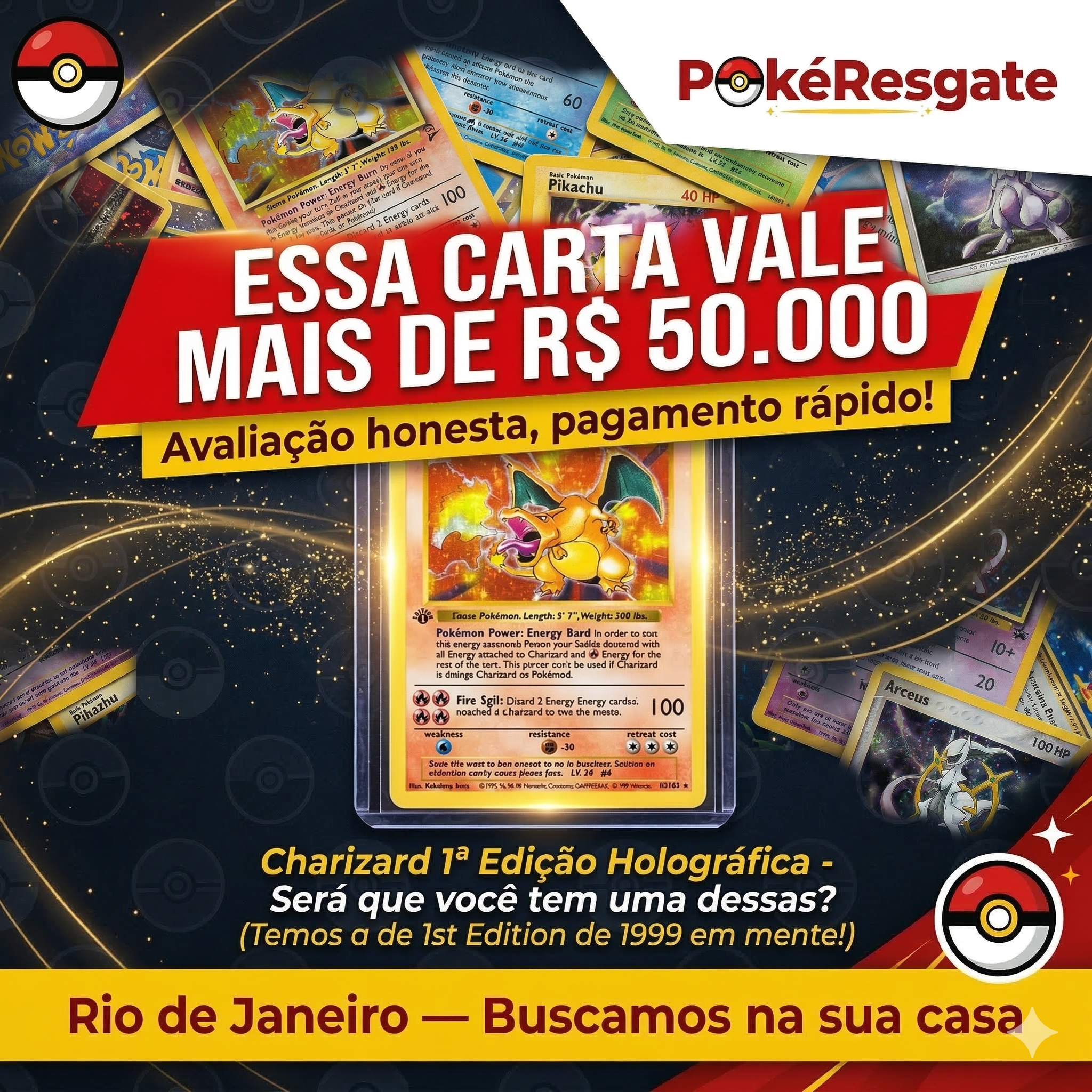 Charizard R$50.000+